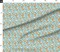 Corgi, Lovers, Pet, Dog, Cartoon, Puppies, Dogs, Mint, Blue, Orange Custom Printed Fabric by Spoonflower Various Fabrics by the Yard or Fat Quarter